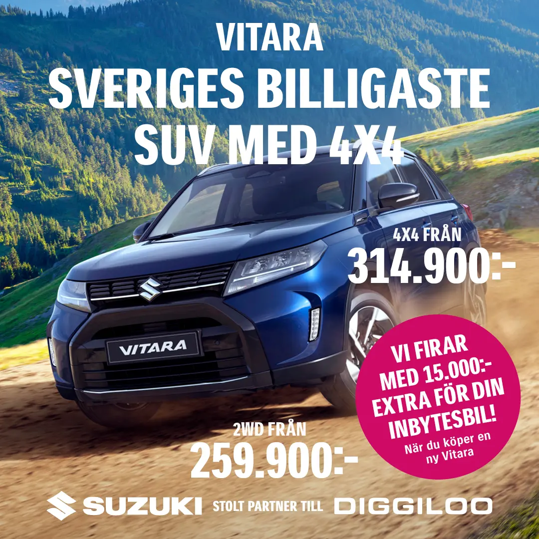 Sommarkampanj Suzuki