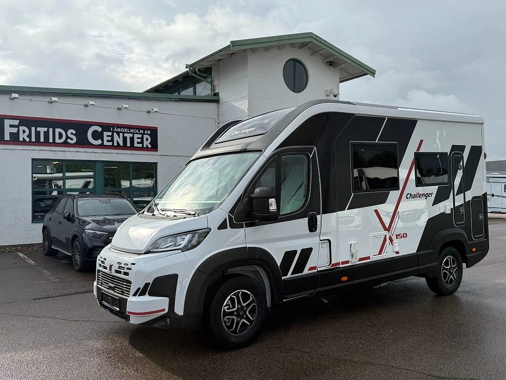 Tittar du p&aring; pl&aring;tis? Uppt&auml;ck Challenger X150 i Kungsbacka