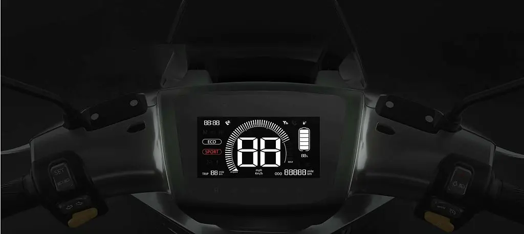 YADEA C1S Matt Svart