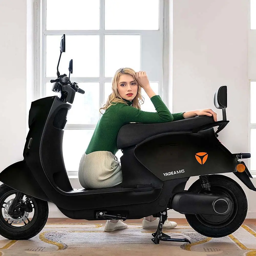 YADEA M6L Mattsvart M6L Mattsvart