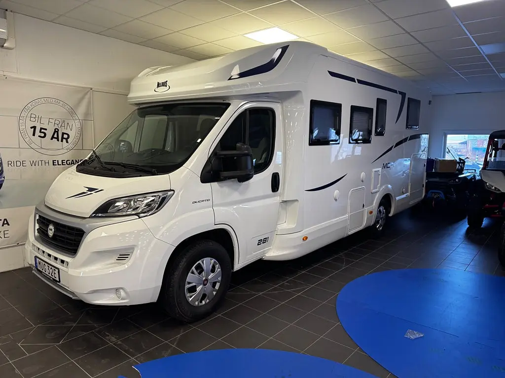 McLouis MC4  281 3500kg Face to face/Queenbed/Golvv/Solcell