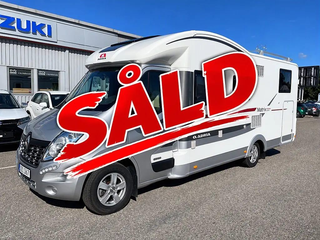 Adria MATRIX SUPREME M 687 SL M&auml;sspris! L&aring;ngb&auml;dd,Alde,Ugn,Taks&auml;ng